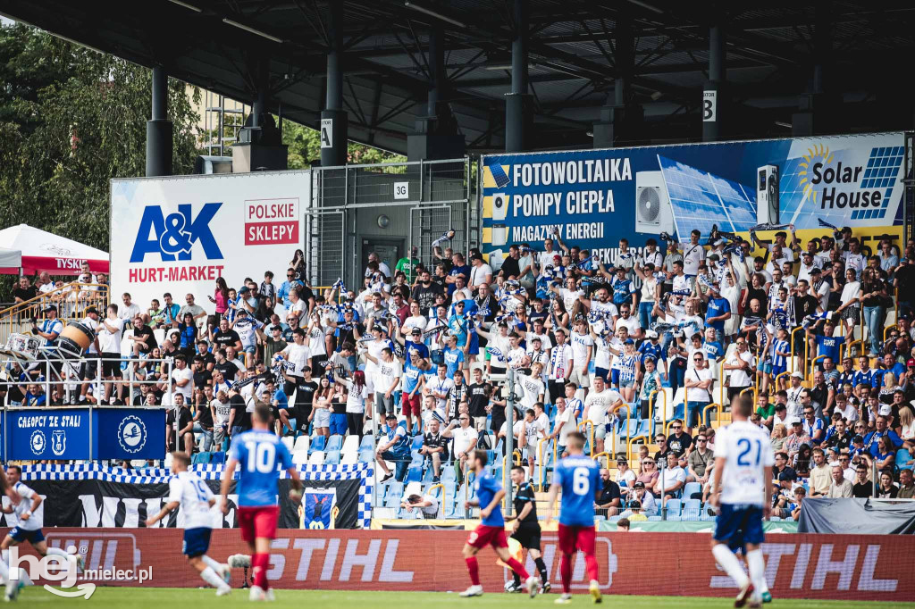 PGE FKS Stal Mielec - Piast Gliwice [KIBICE]