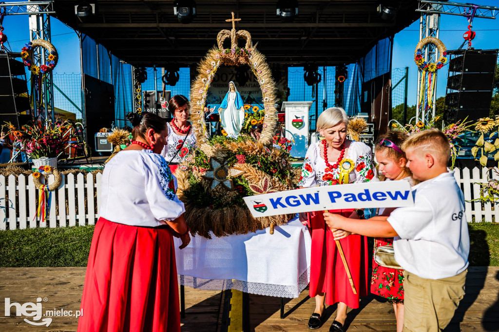 Dożynki gminy Padew Narodowa w Piechotach