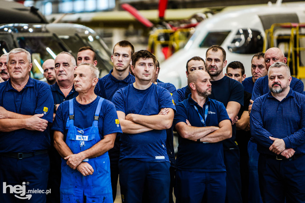 Premier Morawiecki w PZL Mielec