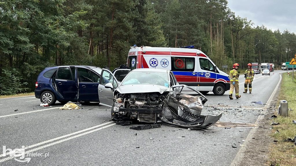 Poważny wypadek na obwodnicy Mielca