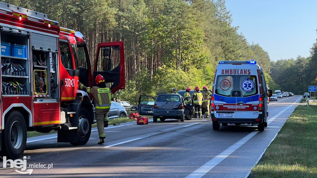 Wypadek na trasie Mielec - Przyłęk