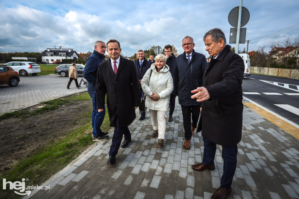 Oficjalne otwarcie ronda w Woli Mieleckiej