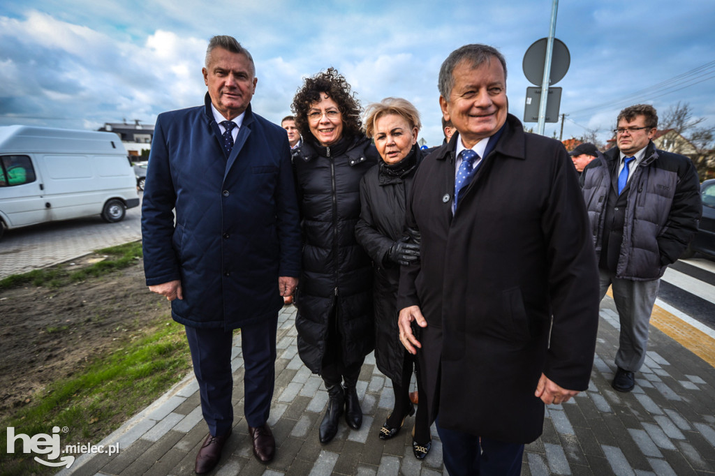 Oficjalne otwarcie ronda w Woli Mieleckiej