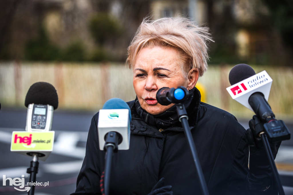 Oficjalne otwarcie ronda w Woli Mieleckiej