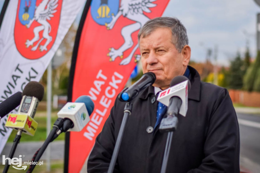 Oficjalne otwarcie ronda w Woli Mieleckiej