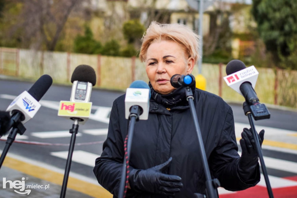 Oficjalne otwarcie ronda w Woli Mieleckiej