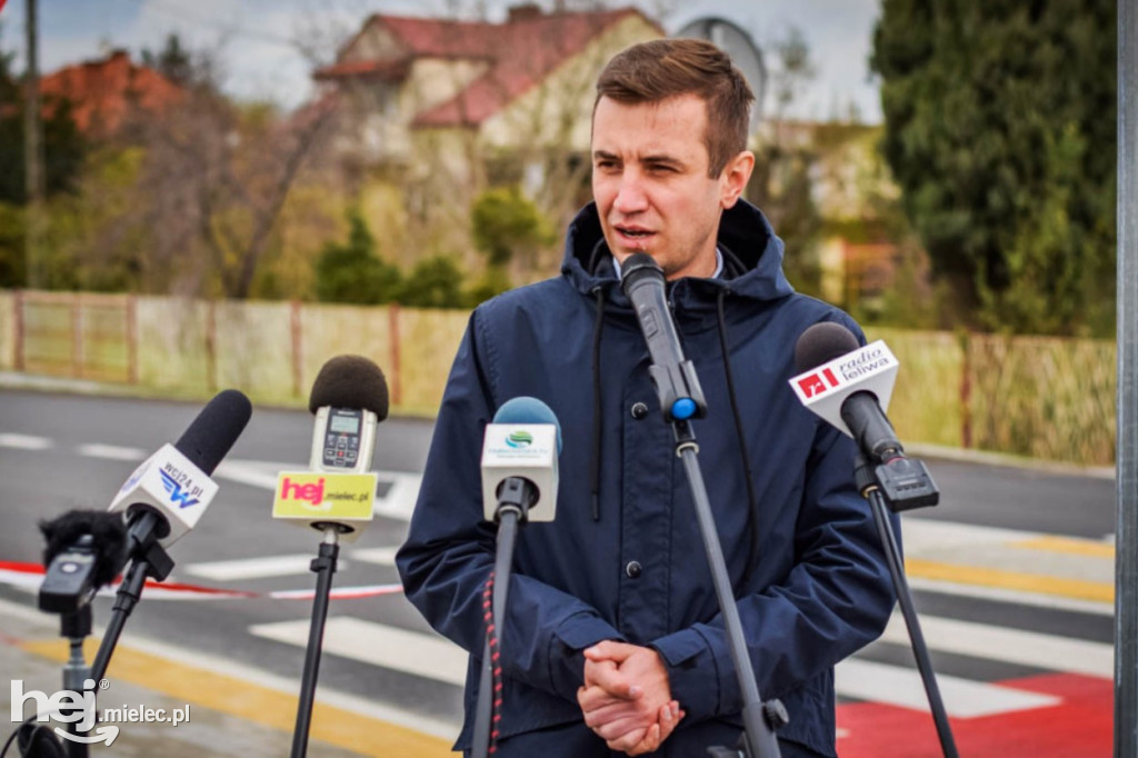 Oficjalne otwarcie ronda w Woli Mieleckiej