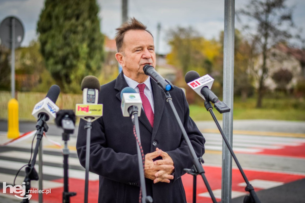 Oficjalne otwarcie ronda w Woli Mieleckiej