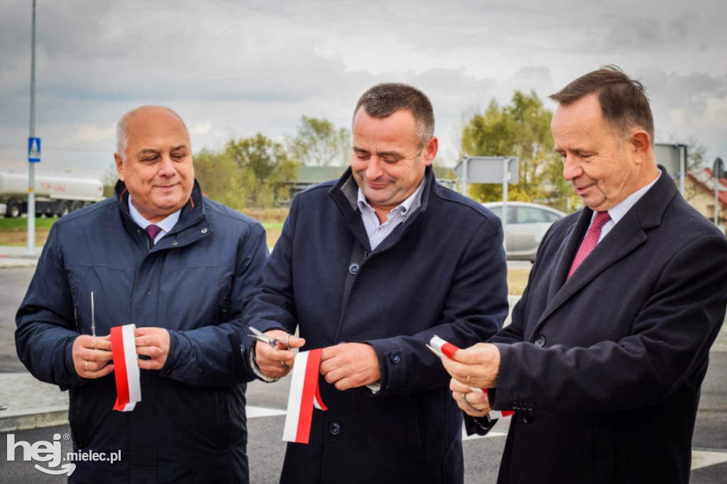 Oficjalne otwarcie ronda w Woli Mieleckiej
