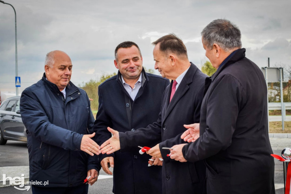 Oficjalne otwarcie ronda w Woli Mieleckiej