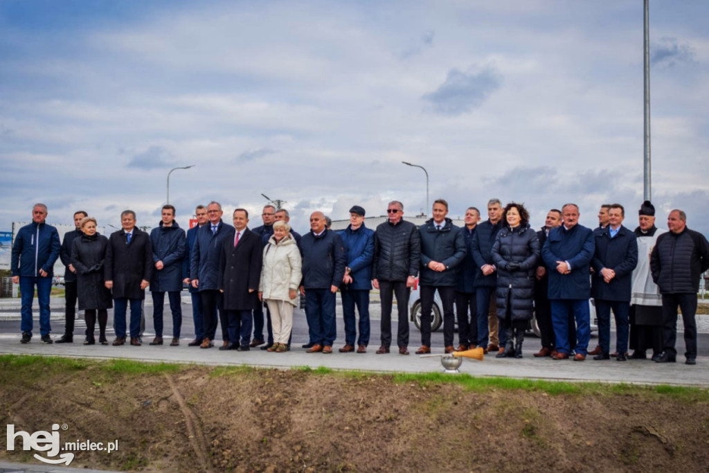 Oficjalne otwarcie ronda w Woli Mieleckiej