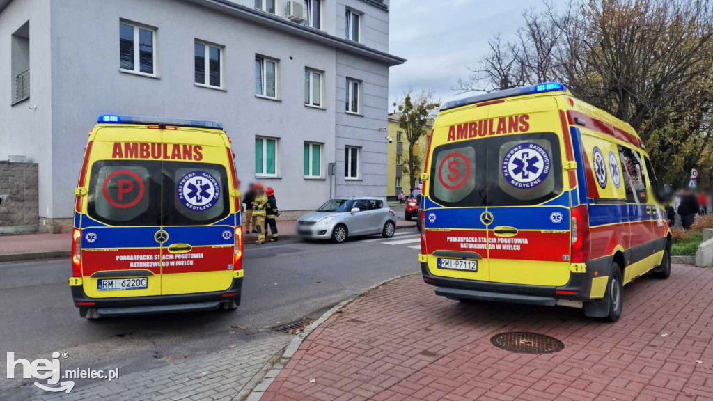 Potrącenie dwóch policjantek przed komendą