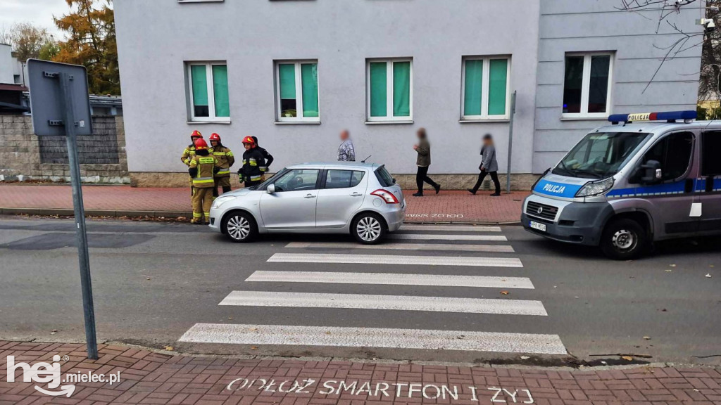 Potrącenie dwóch policjantek przed komendą