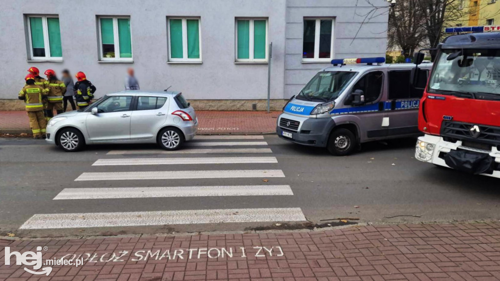 Potrącenie dwóch policjantek przed komendą