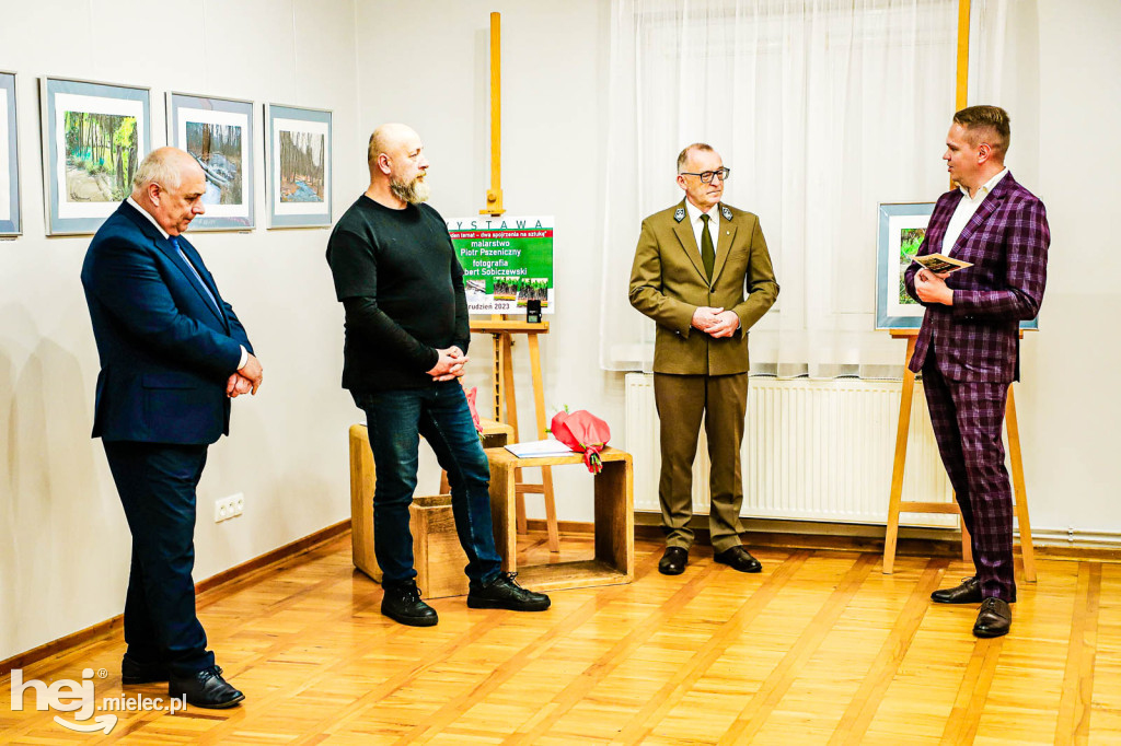 Wystawa: Jeden temat – dwa spojrzenia na sztukę