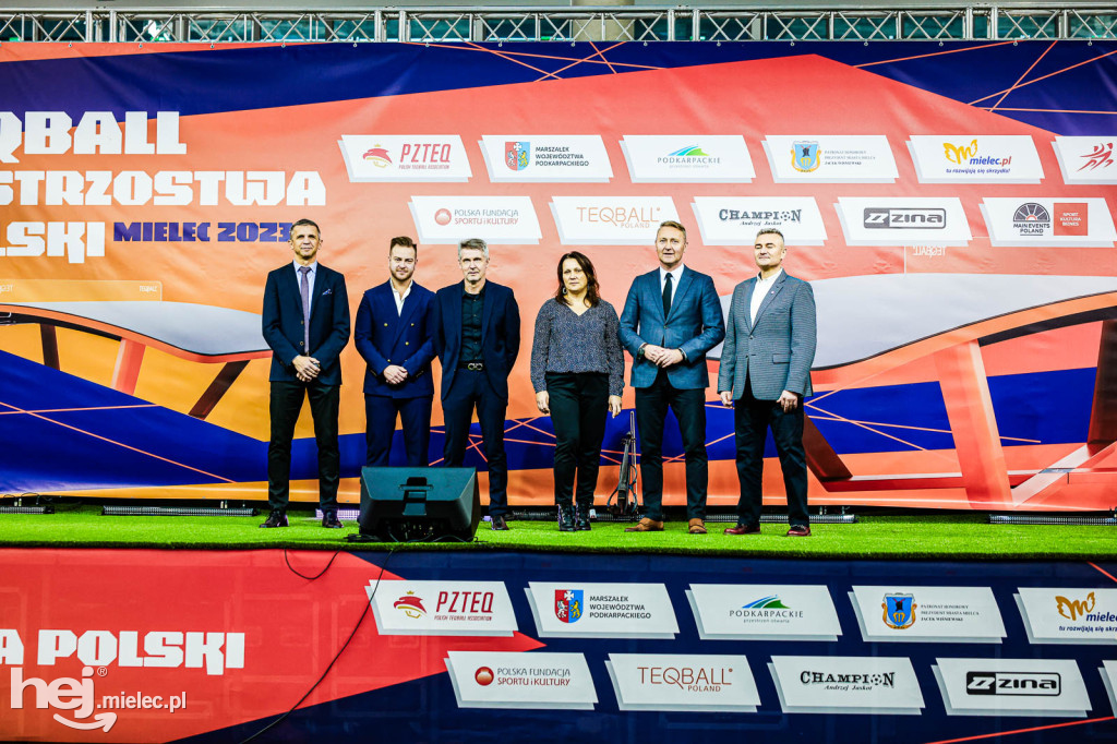 TEQBALL Mistrzostwa Polski Mielec 2023 - rozpoczęcie