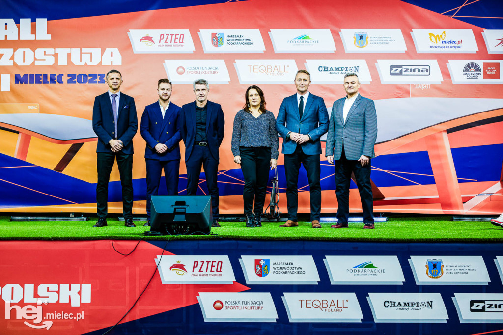 TEQBALL Mistrzostwa Polski Mielec 2023 - rozpoczęcie