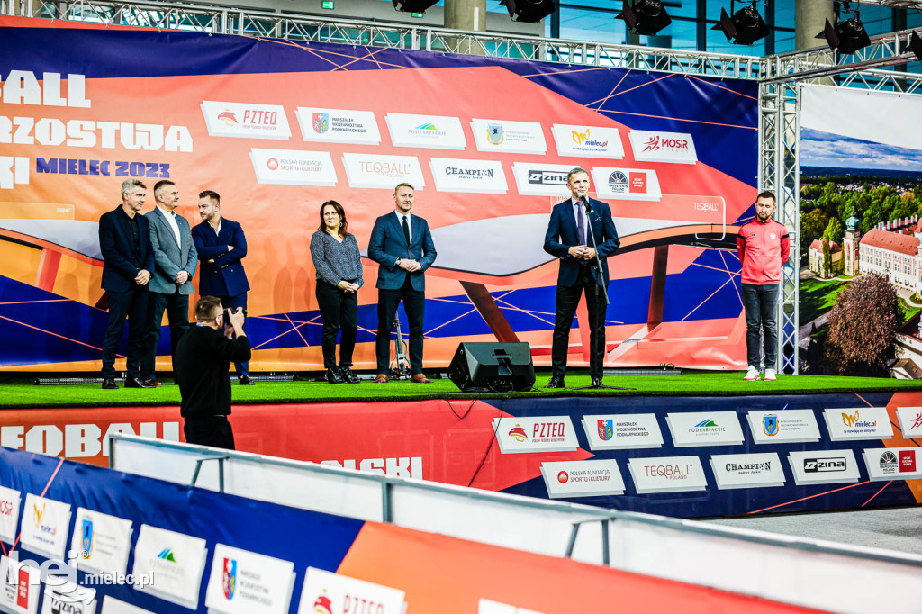 TEQBALL Mistrzostwa Polski Mielec 2023 - rozpoczęcie