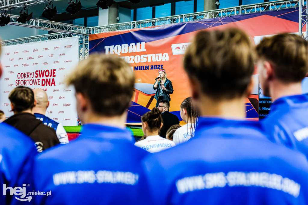 TEQBALL Mistrzostwa Polski Mielec 2023 - rozpoczęcie