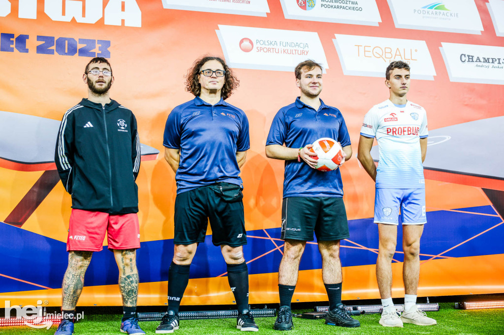 TEQBALL Mistrzostwa Polski Mielec 2023 - rozpoczęcie