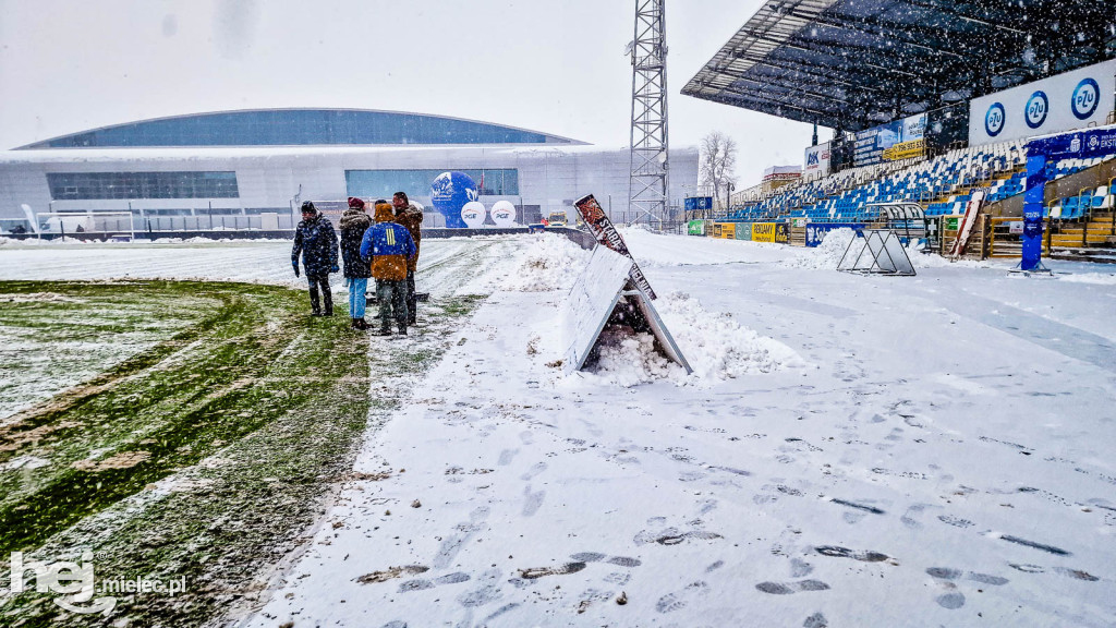 Odwołany mecz Stal Mielec - ŁKS Łódź