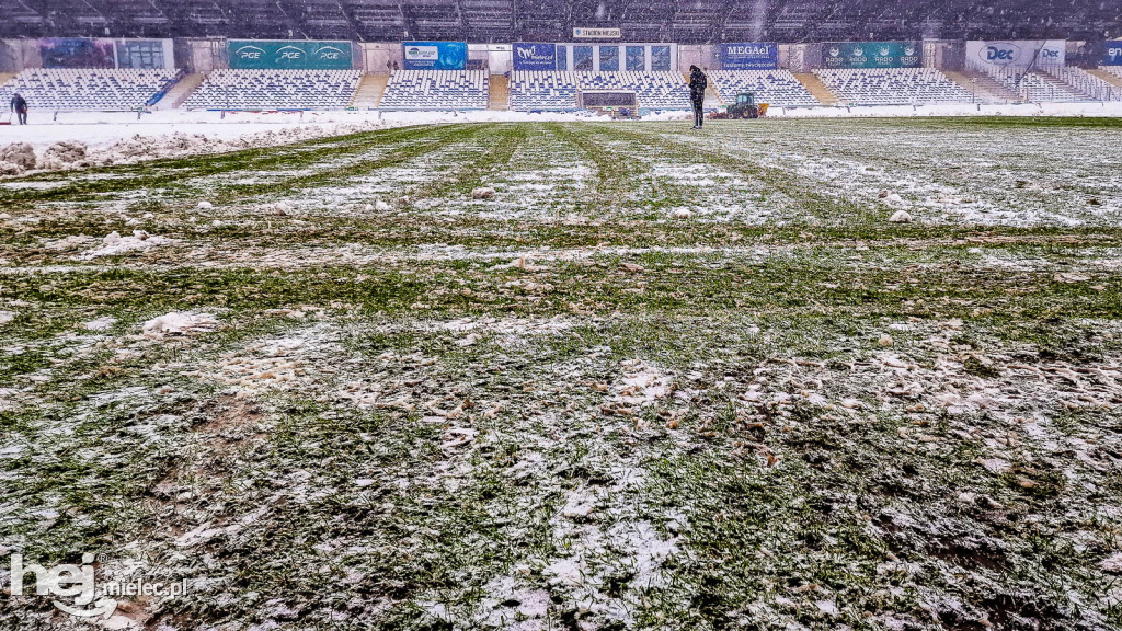 Odwołany mecz Stal Mielec - ŁKS Łódź