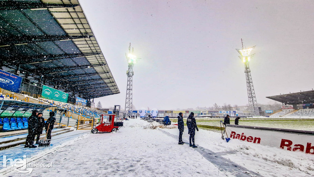 Odwołany mecz Stal Mielec - ŁKS Łódź