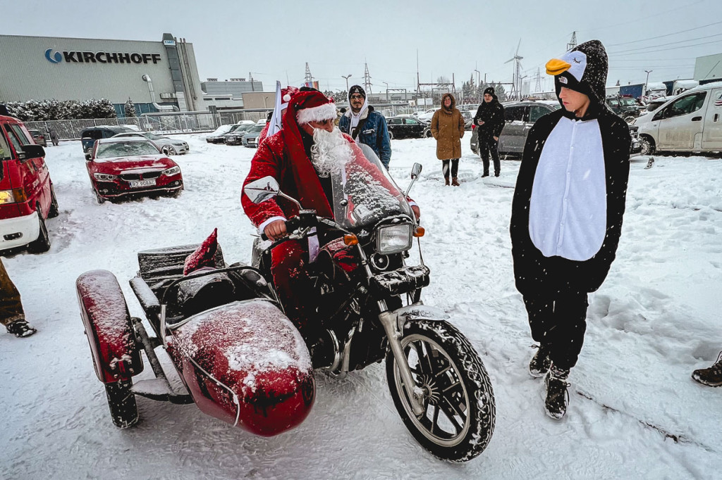 Mikołaje... nie tylko na motocyklach