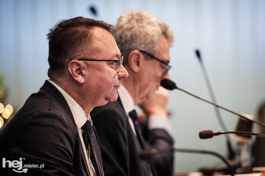 Sesja budżetowa rady miasta - 21 grudnia 2023 r.