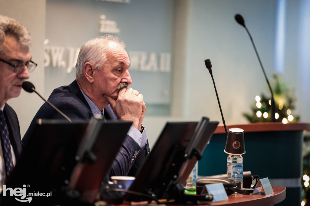 Sesja budżetowa rady miasta - 21 grudnia 2023 r.