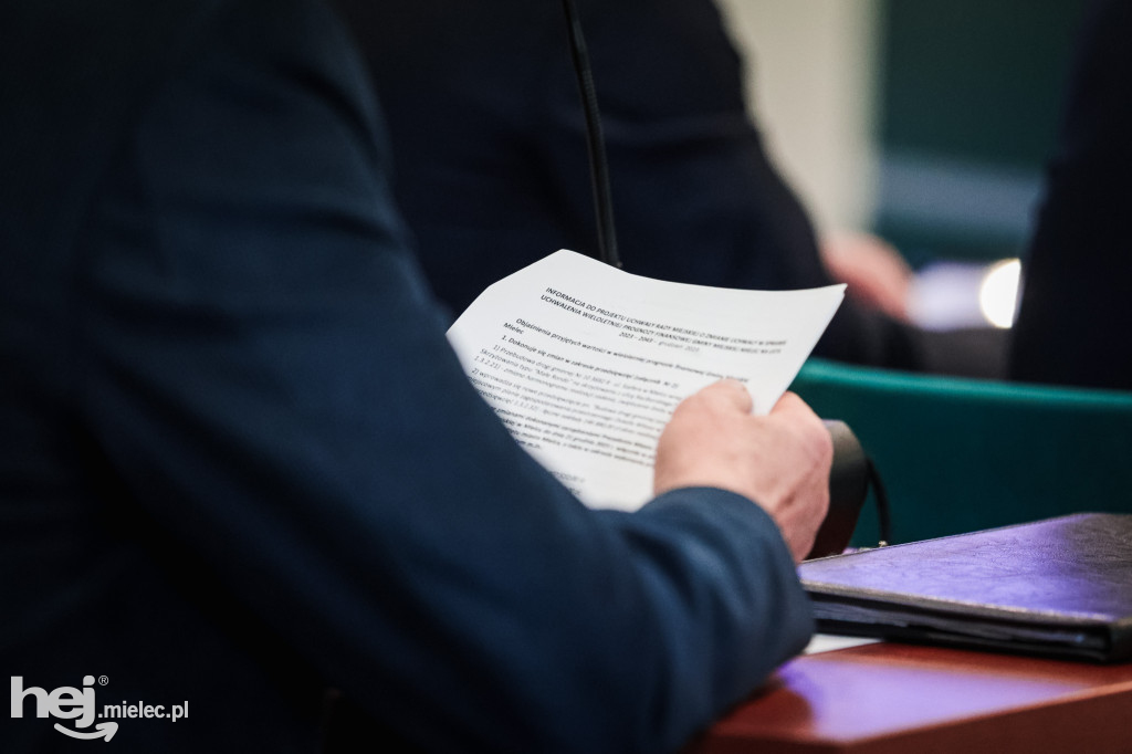 Sesja budżetowa rady miasta - 21 grudnia 2023 r.