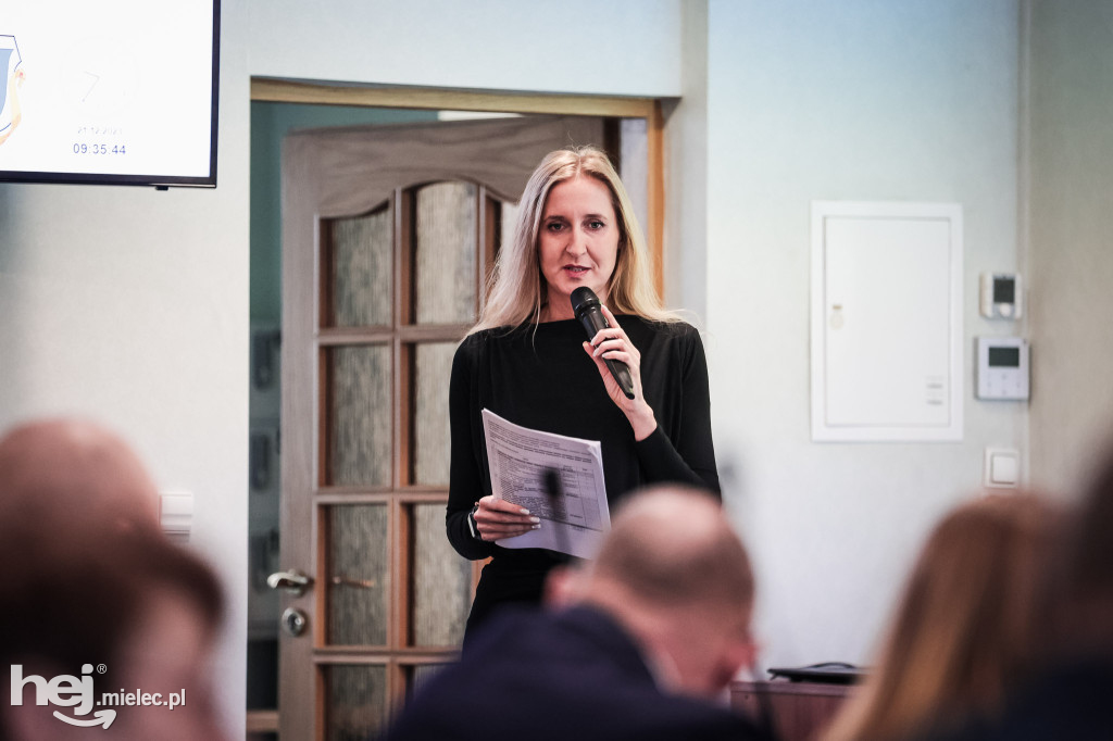 Sesja budżetowa rady miasta - 21 grudnia 2023 r.