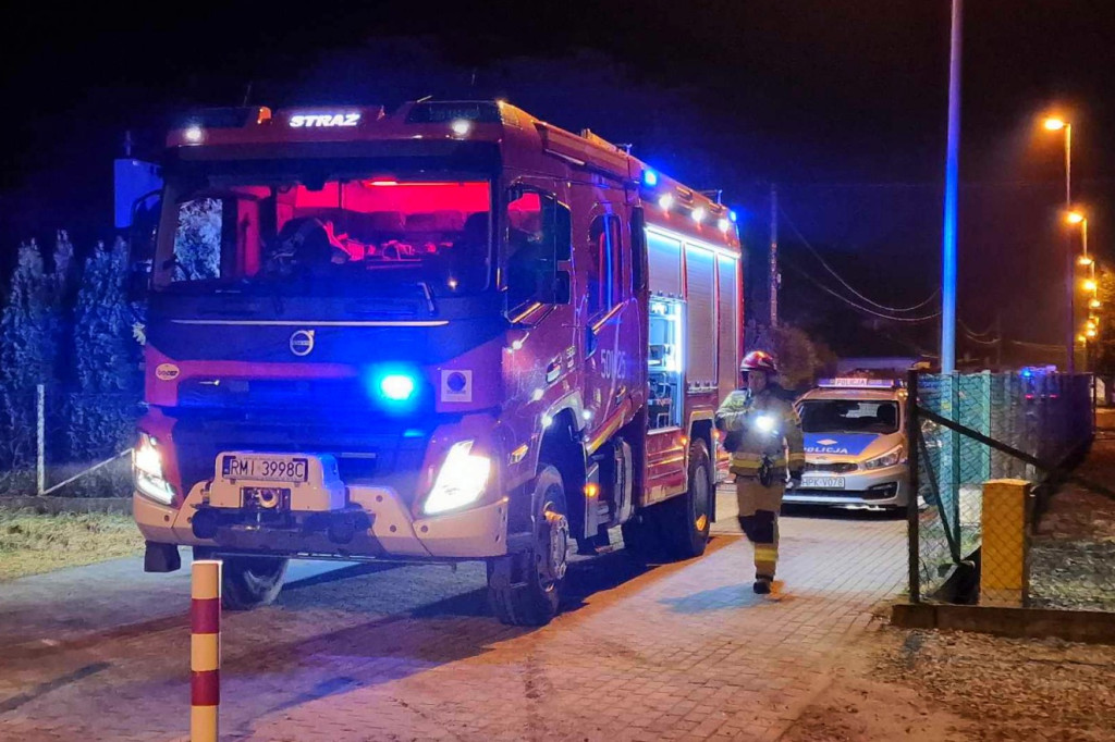 Mężczyzna potrącony przez szynobus