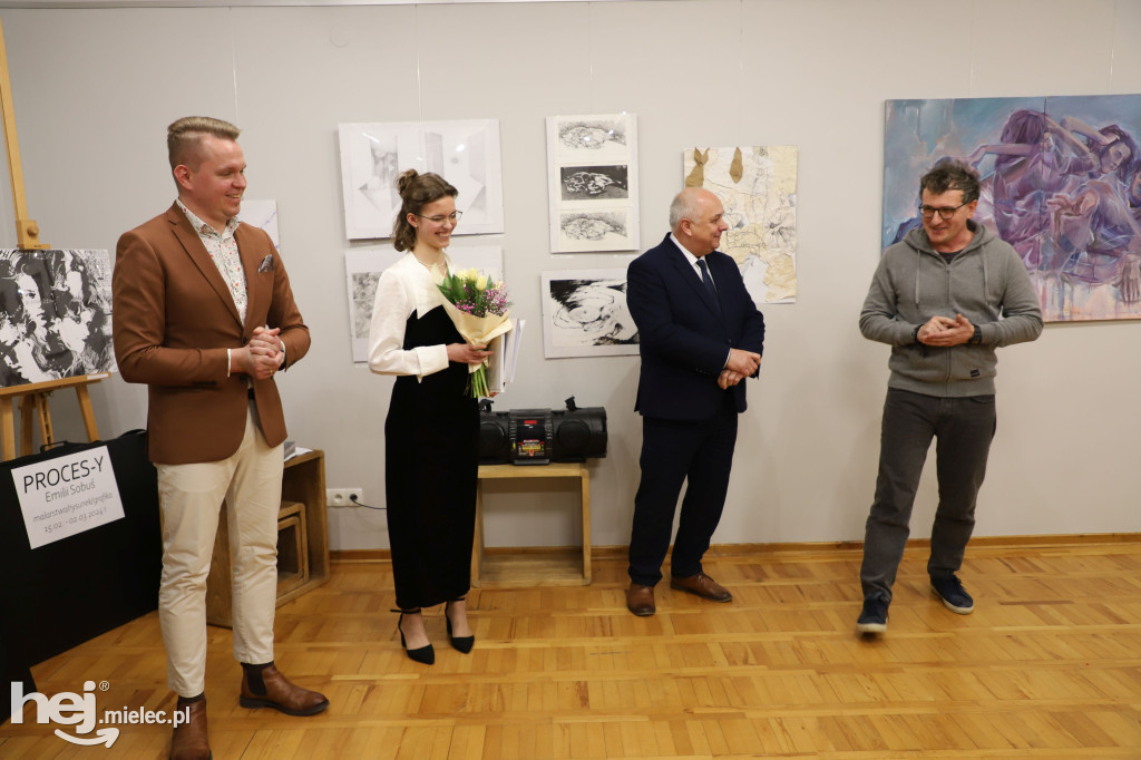 Wystawa Emilii Sobuś „PROCES-Y”