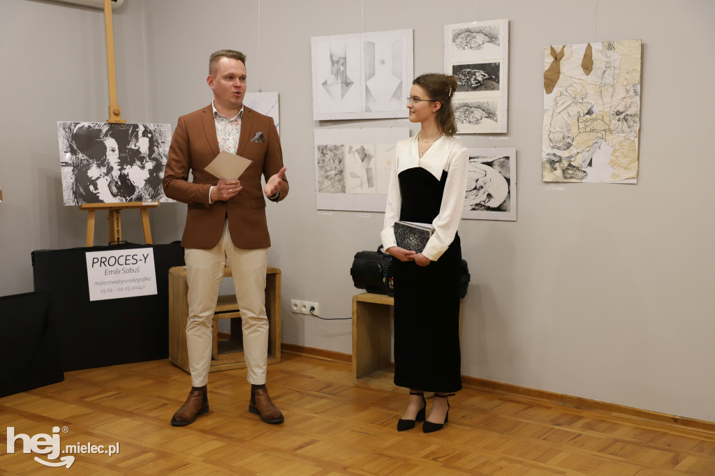 Wystawa Emilii Sobuś „PROCES-Y”