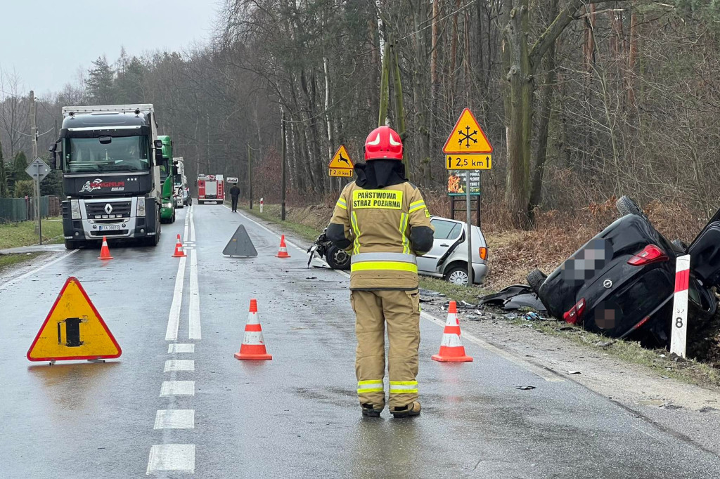 Wypadek w Piątkowcu