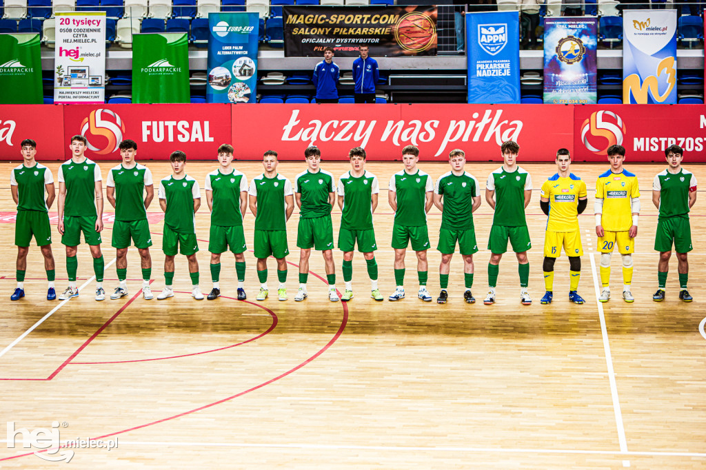 Finał Mistrzostw Polski U19 w futsalu Mielec 2024