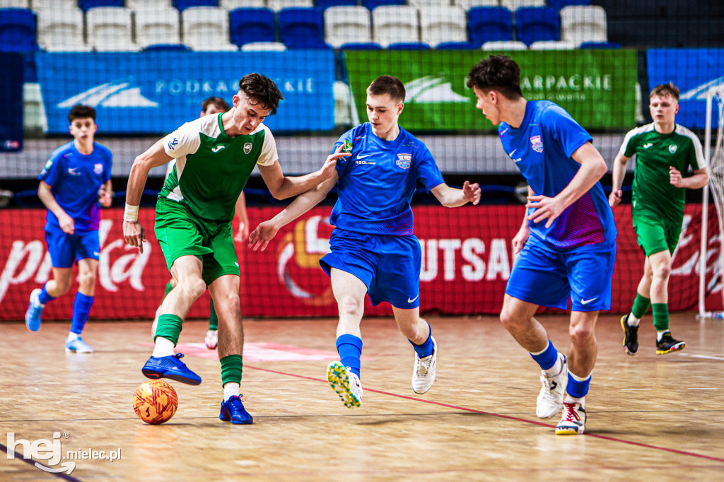 Finał Mistrzostw Polski U19 w futsalu Mielec 2024