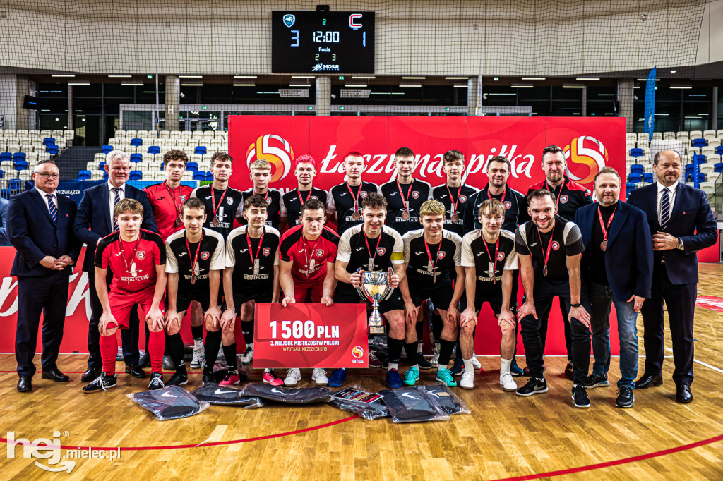 Finał Mistrzostw Polski U19 w futsalu Mielec 2024