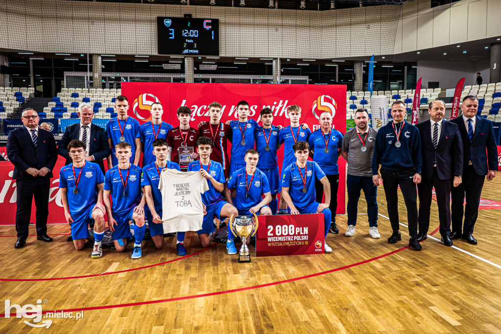 Finał Mistrzostw Polski U19 w futsalu Mielec 2024