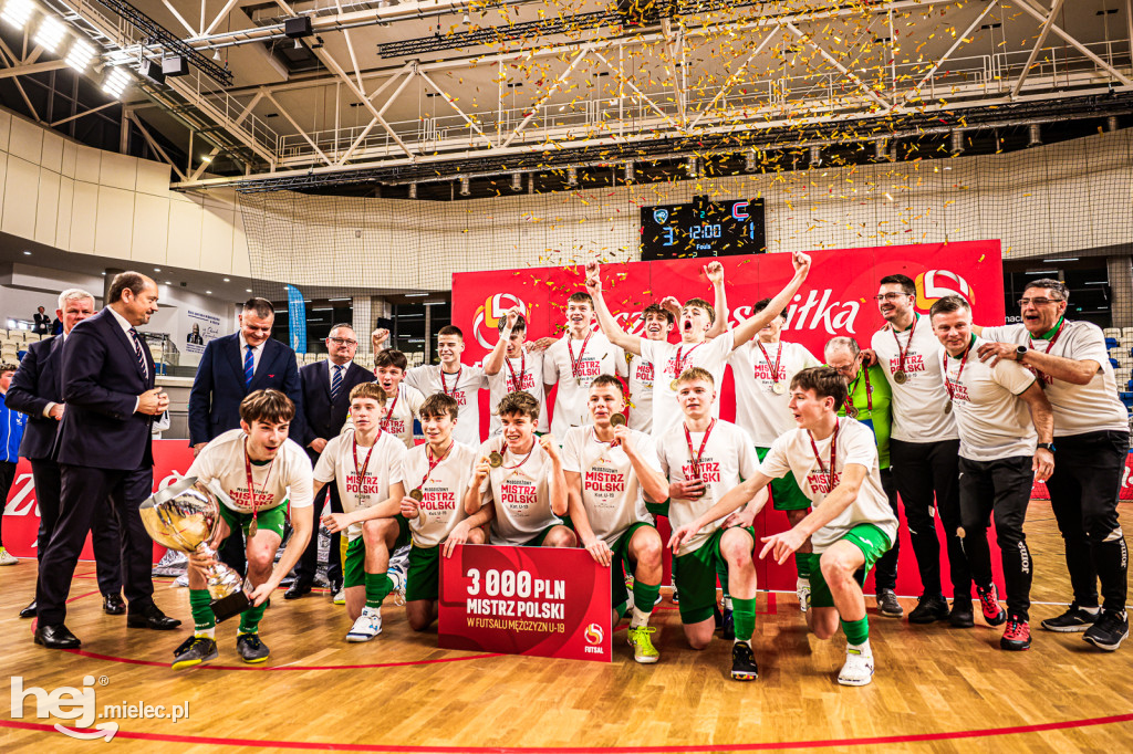 Finał Mistrzostw Polski U19 w futsalu Mielec 2024
