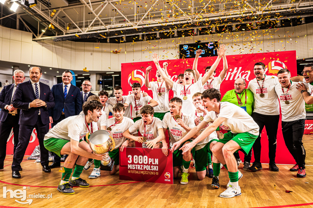 Finał Mistrzostw Polski U19 w futsalu Mielec 2024