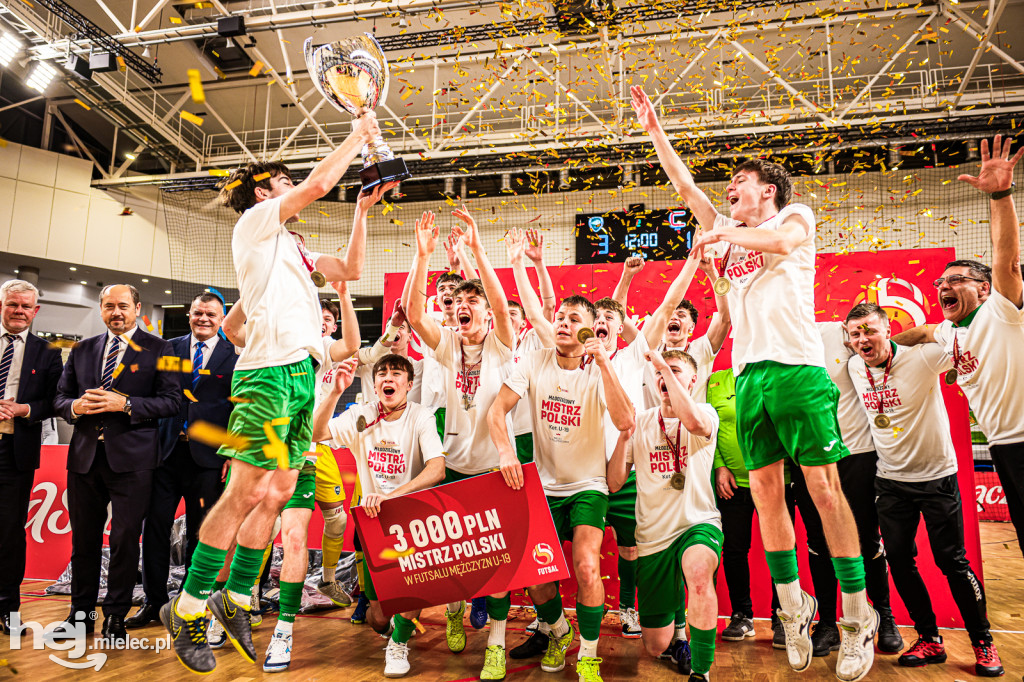 Finał Mistrzostw Polski U19 w futsalu Mielec 2024