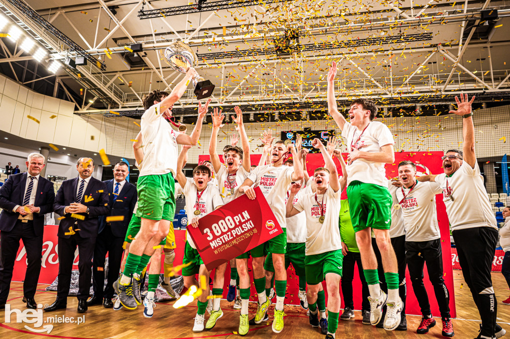 Finał Mistrzostw Polski U19 w futsalu Mielec 2024