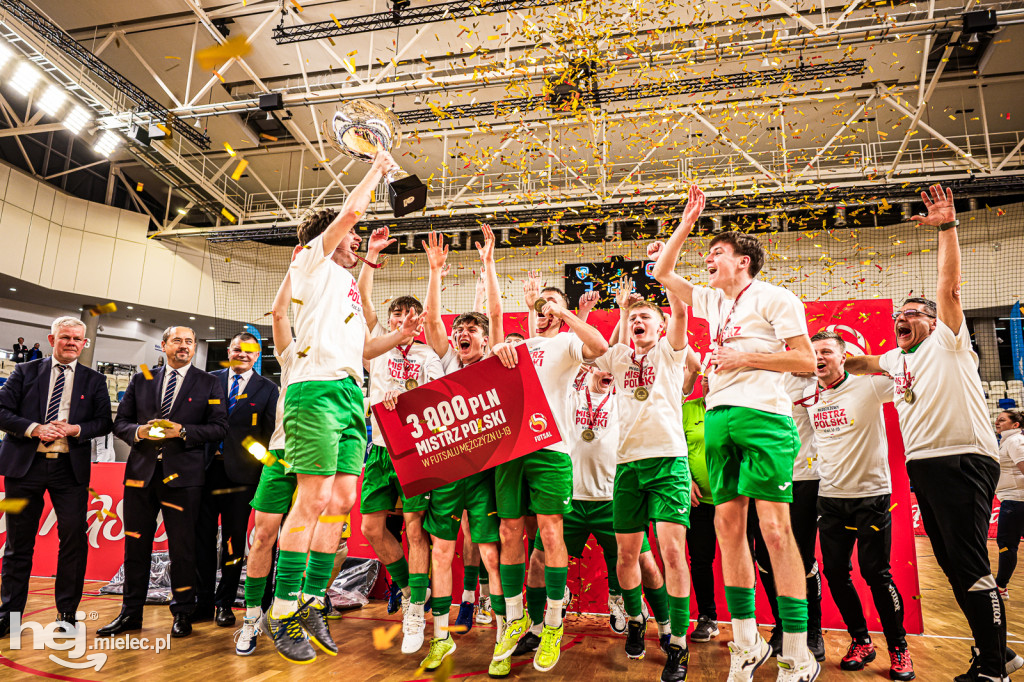 Finał Mistrzostw Polski U19 w futsalu Mielec 2024