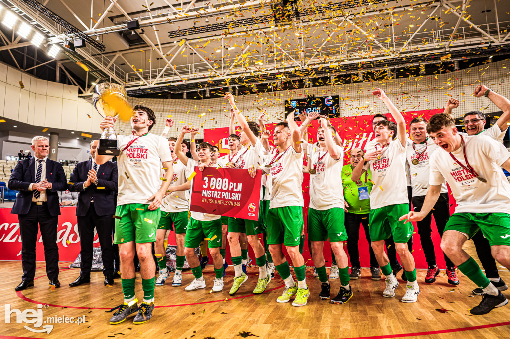 Finał Mistrzostw Polski U19 w futsalu Mielec 2024