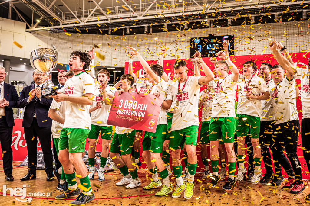 Finał Mistrzostw Polski U19 w futsalu Mielec 2024