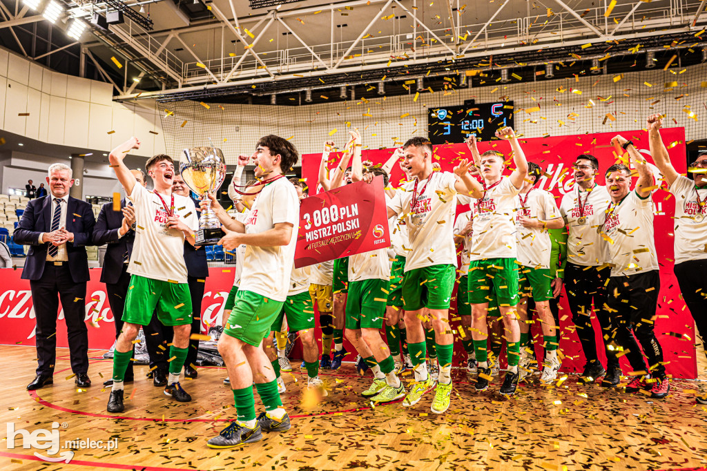 Finał Mistrzostw Polski U19 w futsalu Mielec 2024