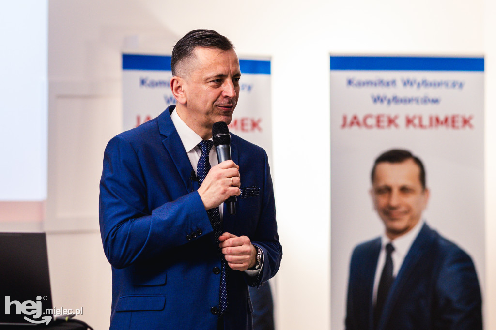 Jacek Klimek ogłasza udział w wyborach na Prezydenta Mielca