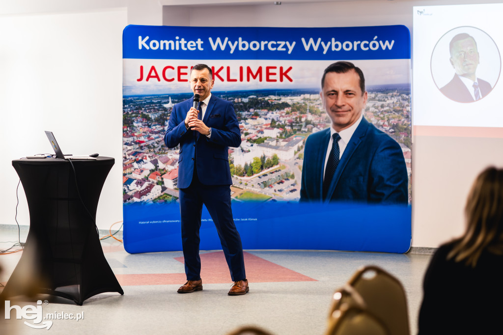 Jacek Klimek ogłasza udział w wyborach na Prezydenta Mielca